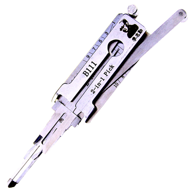 

New Arrival LISHI B111 Hummer 2 in 1 Auto lock Pick and Decoder Auto Lock Sets