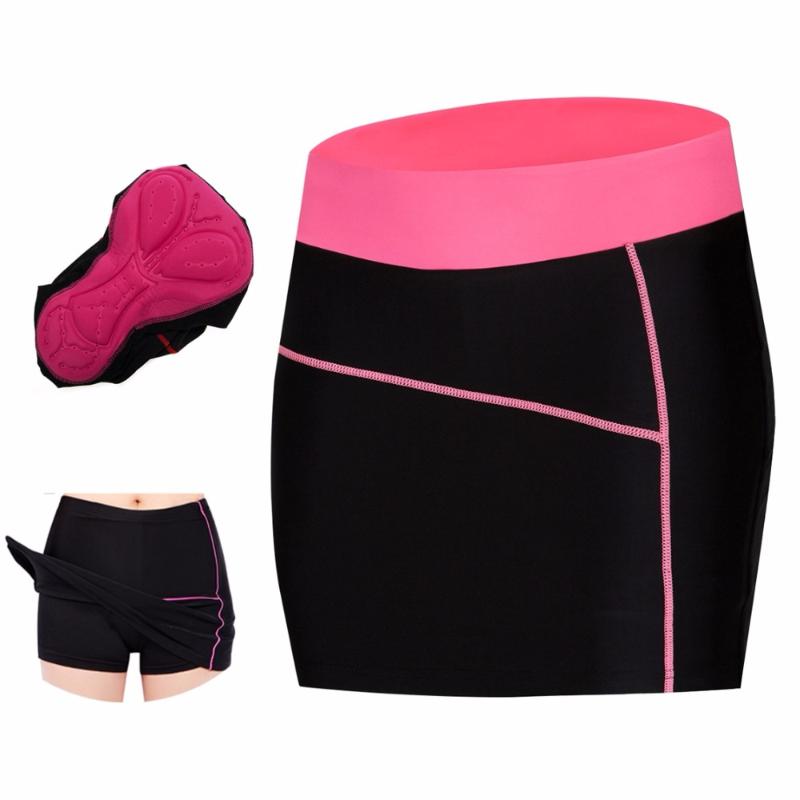 

2020 Cycling Shorts Women Bicycle Shorts Dress Road Bike Ropa Ciclismo Tights for Ladies Biking Bicycle Knicker pink