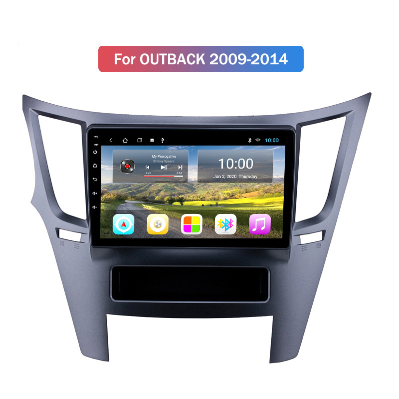 

Android 10 Quad Core Car GPS Video Player for Subaru OUTBACK 2009-2014 Navigation Stereo Head Unit