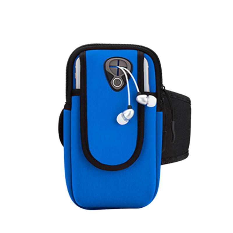 

Running Arm Bags Practical Phone Storage Bag Sport Zipper Pouch Outdoor Bag, Orange