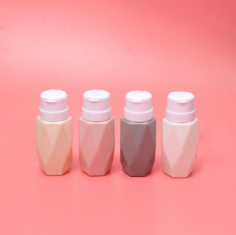 

100pcs Japanese Manicure Tool New Diamond Shape Pressing Bottle Unloading Water Cleaning Water Shop With Nail Pressure Bottle