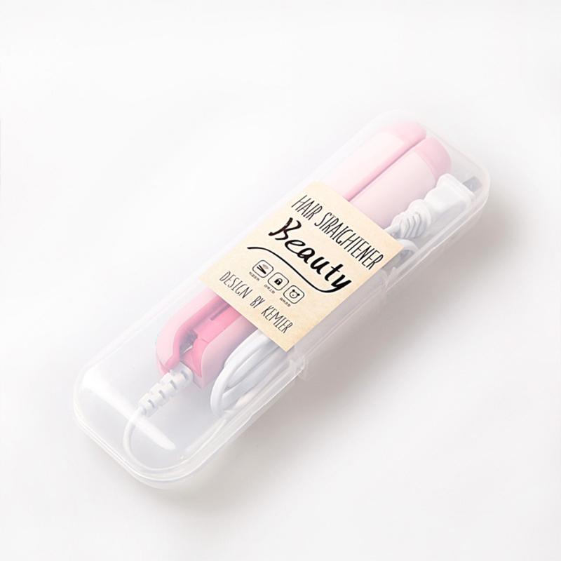 

1 Set Mini Creative Korea Cute Fruit Electric Hair Straightener and Curling Irons Portable Hair Curling Iron Small Size Str