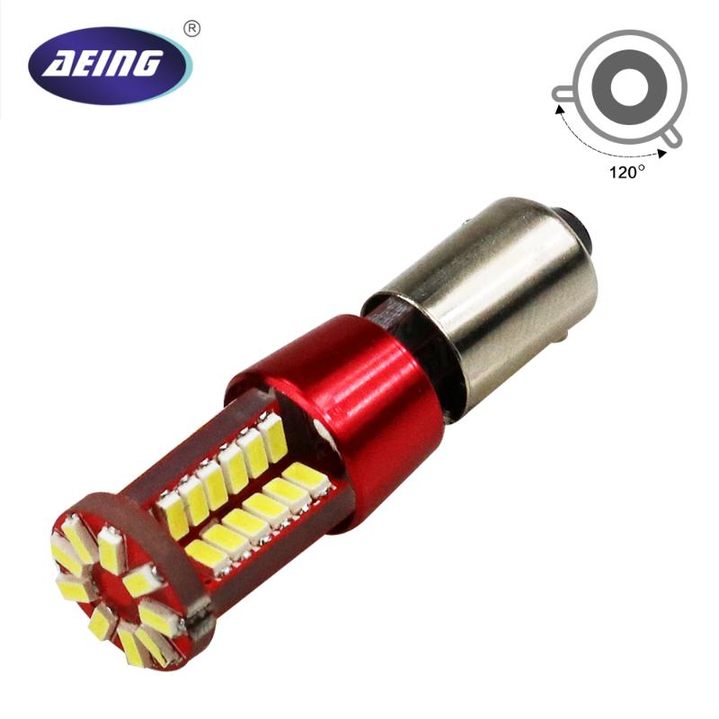 

AEING 1pc 12V Super Bright BAY9s H21W 433D 3014 57SMD No OBC/Canbus Error Free Led Wedge/indicator/Reading/License Plate Light, As pic