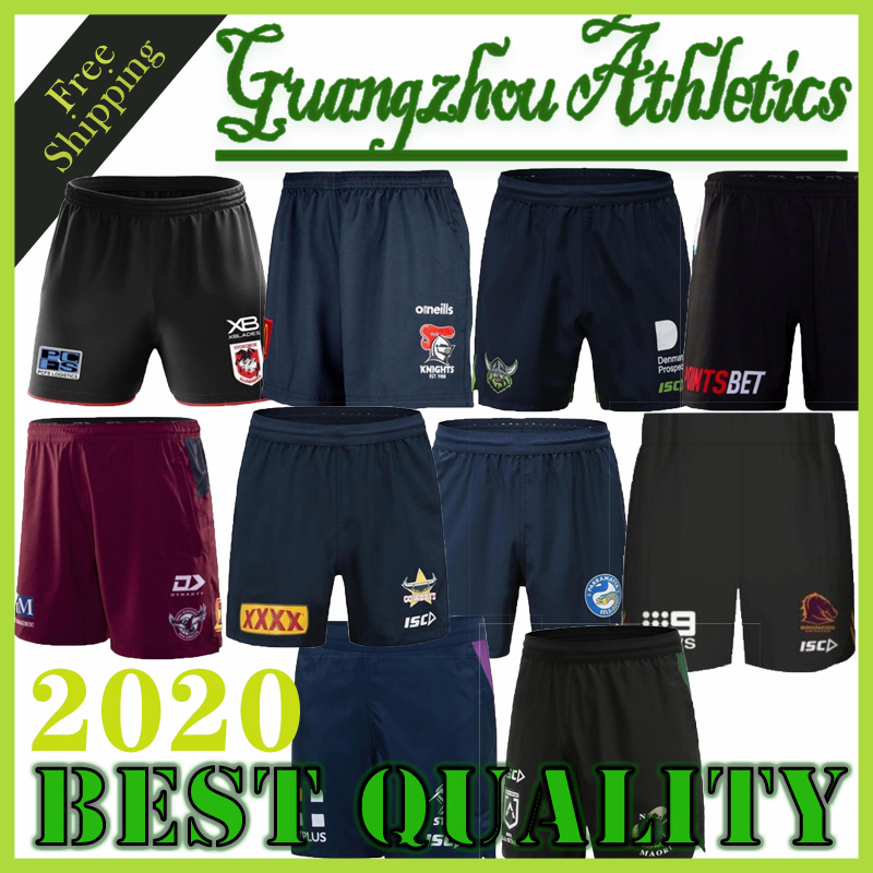 

NRL Rugby League Jerseys shorts 2020 Melbourne Storm QLD Maroons Brisbane Broncos Roosters Rabbitohs Warriors Maori Titans NSW Blues Shorts, Green