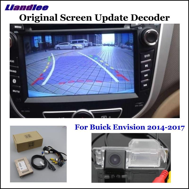 

HD Reverse Reversing Parking Camera For Envision 2014-2020 Rear View Rearview Backup Camera Decoder Accesories Alarm car