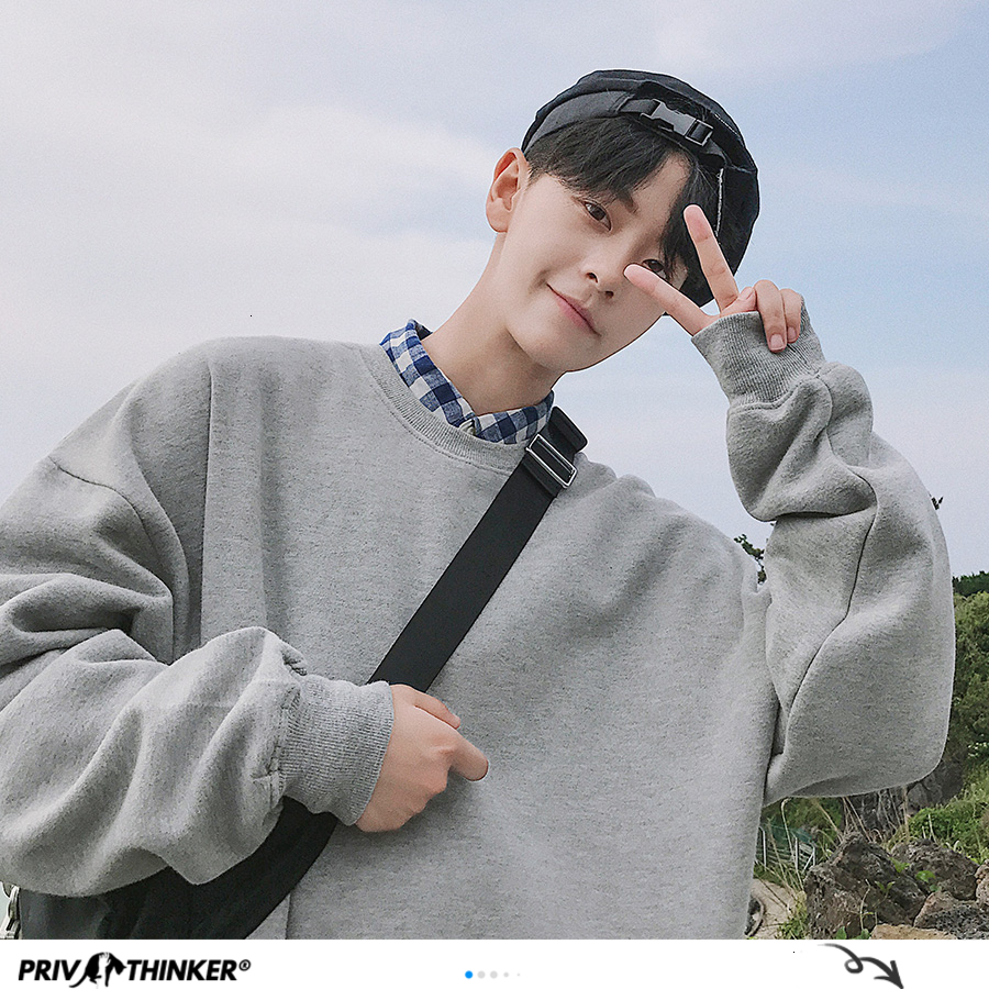 

Privathinker Men Harajuku Hoodies Sweatshirts Oversized 2020 Men Women Streetwear Black Hoodie Male Hiphop Winter Basic Hoodies kg-132, Red