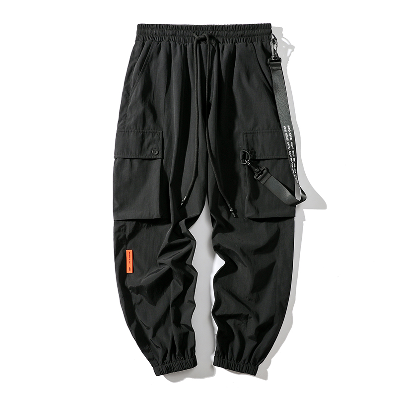 

autumn men pants streetwear joggers men 2020 hip hop sweatpants pantalon fashion cargo pants mens trousers, Gray