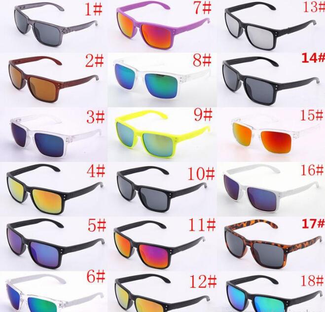 

Luxury Sunglasses UV400 Protection Sport Sunglasses Men Women Unisex Summer Shade Eyewear Outdoor Cycling Sun Glass 18 colors
