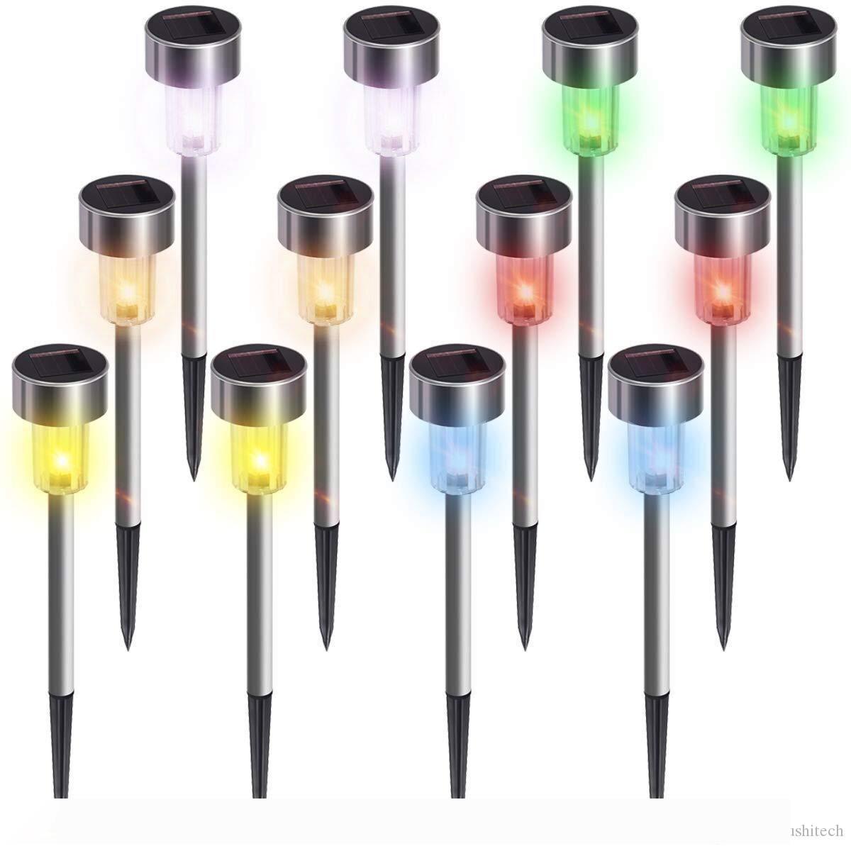

LED Solar Garden Light Landscape Garden Yard Path Lawn Solar Lamps Outdoor Grounding Solar Lighting White Warm White Multiple Colors