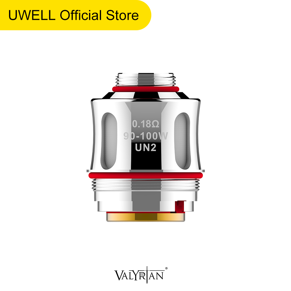 

VALYRIAN UN2 Meshed Coil Suitable for the VALYRIAN Tank 2pcs/kit 0.18ohm uwell original product uwell valyrian coil uwell coil
