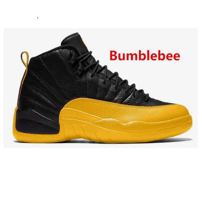 

With Box Fiba Black royal blue 12 12s basketball shoes men mens bordeaux CNY wings Flu Game gym red Taxi sneakers US 7-13, Color 19