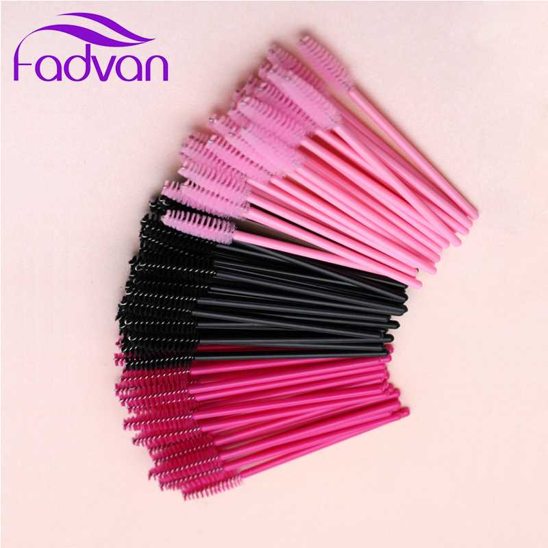 

Eyelash Brush Good Quality Disposable 50 Pcs/Pack Eyelash Eye Lash Makeup Brush Mini Mascara Wands Extension Tool