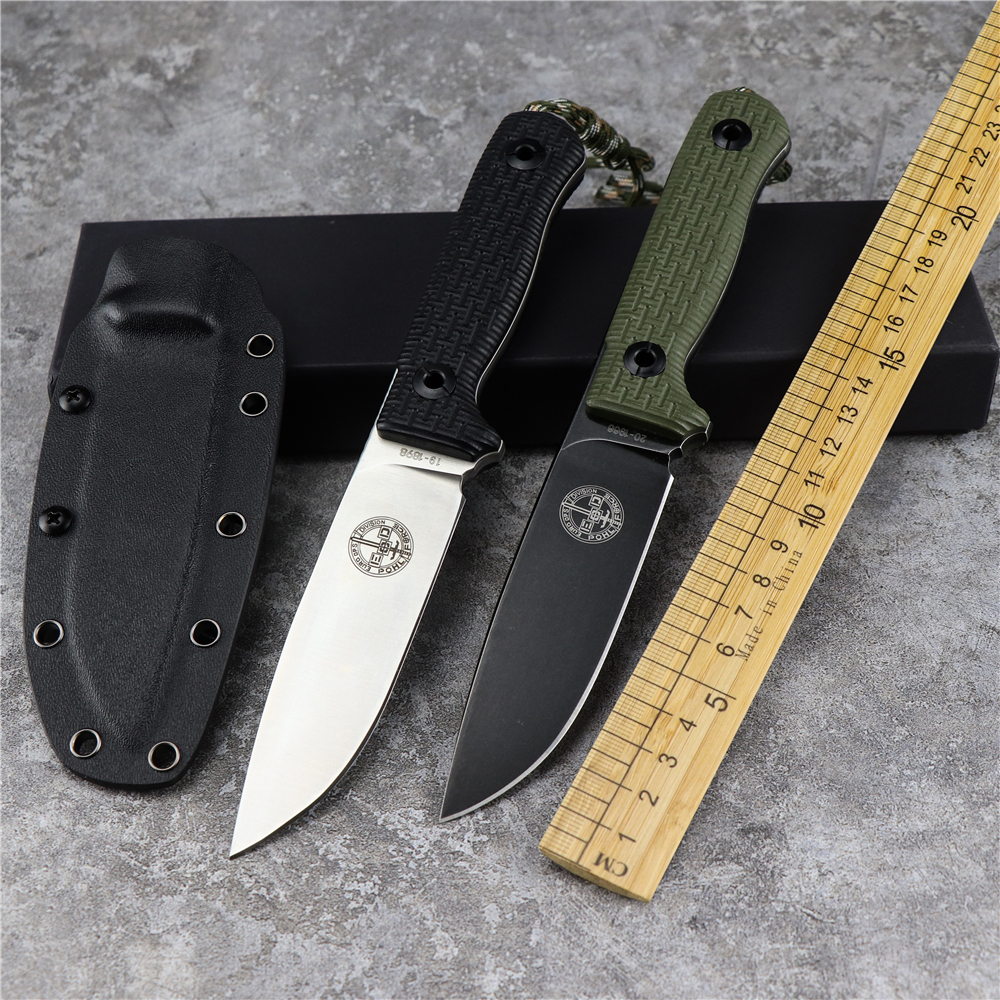 

Ball outdoor survival small straight knife high hardness Niolox integrated steel sharp knife portable field defense