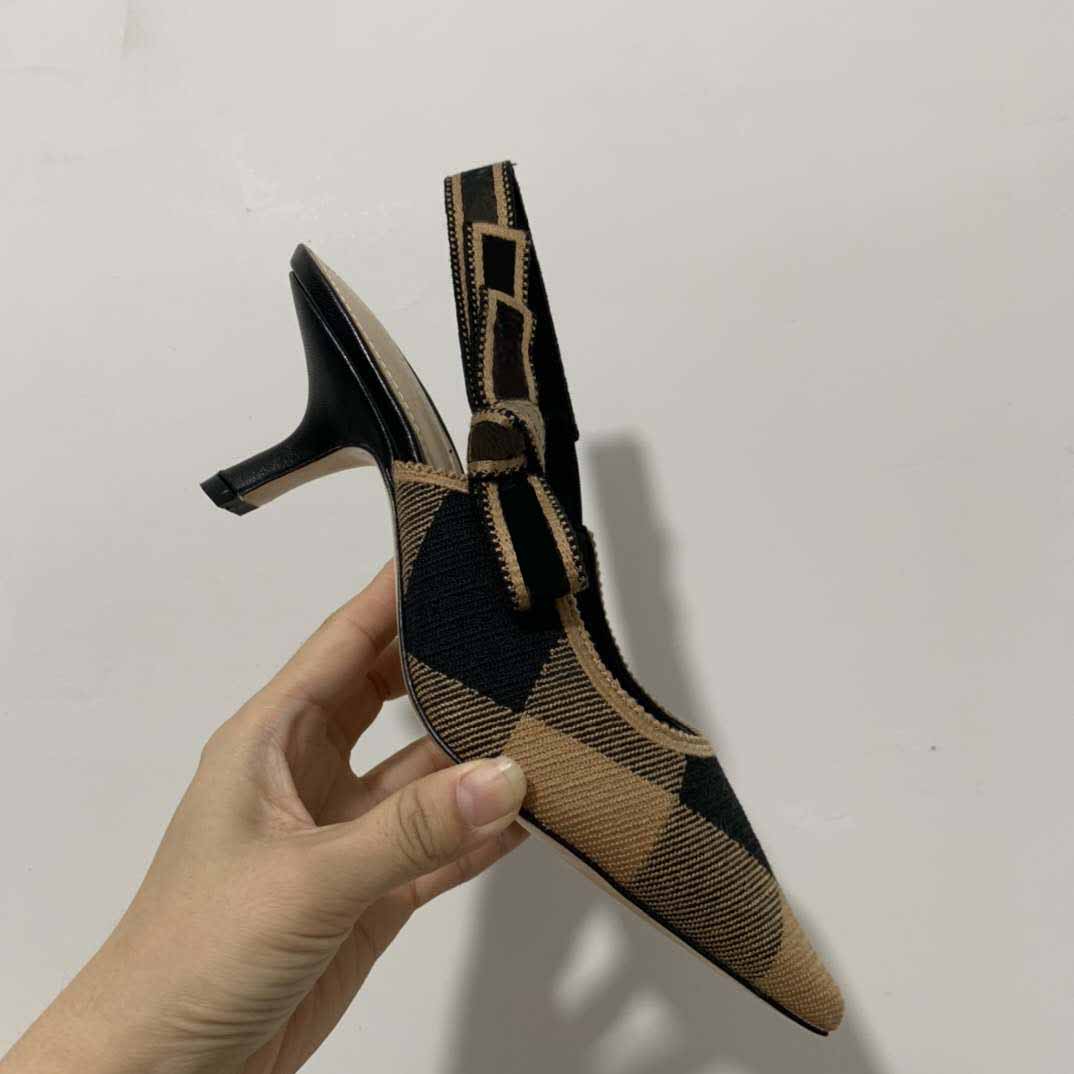 

2019 Fashion Ladies Flat Sandals Ballet Shoes Designer Top Quality Sexy Pointed Toe Shoes 35-42 Large Size With Box, 1.5cm style 2