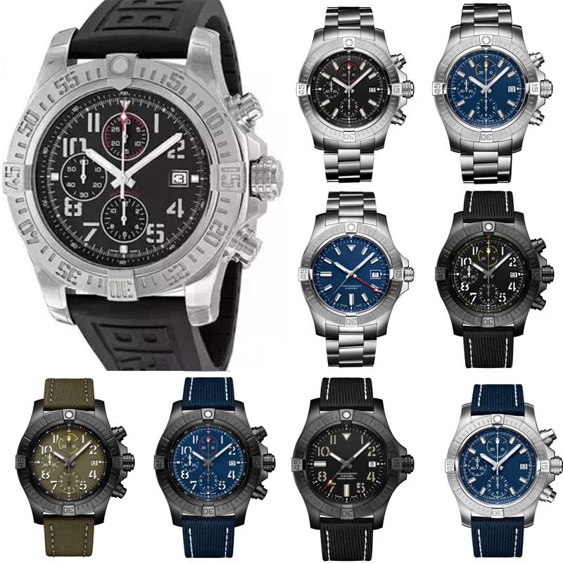 

New fashion Super Avenger II 1884 designer watch mans watch automatic watch mechanical quartz movement full working luxury watches w32H#, Box