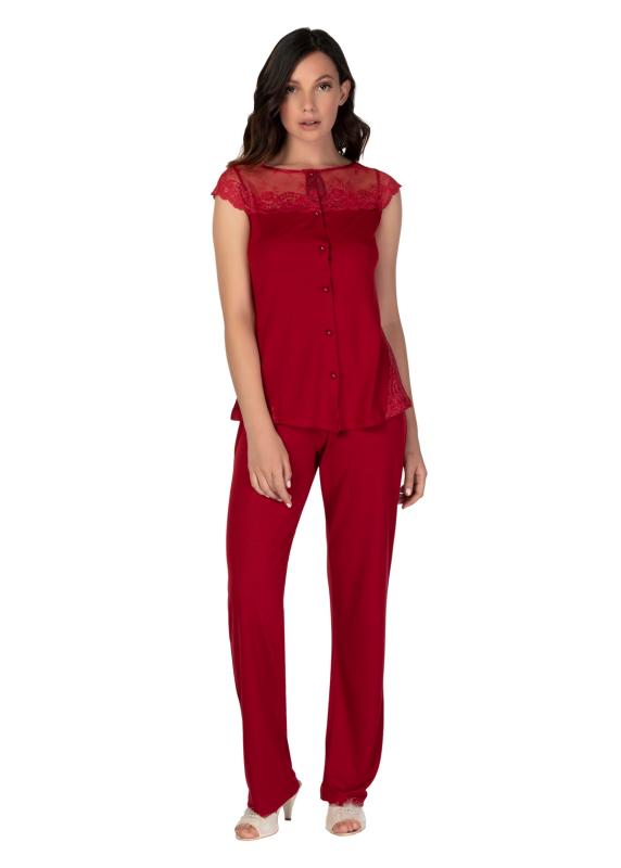 

Combed cotton Pajamas set, As pic