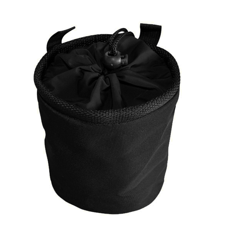 

Anti-skid Dumbbells Gym Fitness Sport Bag Climbing Gymnastics Weight Lifting Sport Chalk Storage Bag Fitness Gym Belt, Black