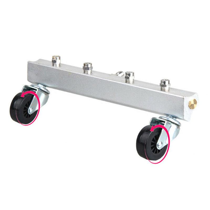 

Durable Stainless Steel Multifunction Car Chassis Washer 1/4" Connector Under Body High Pressure Surface Cleaner 4 Spray Nozzle