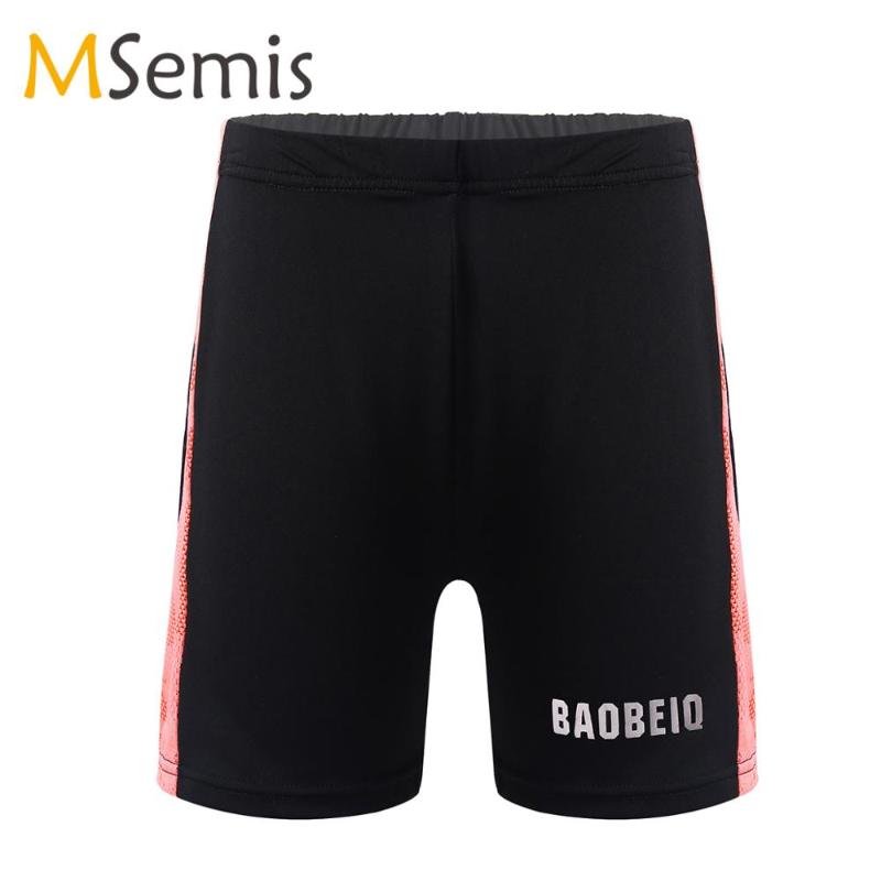 

Kids Boys Running Shorts Elastic Waistband Quick Drying Moisture Wicking Loose Activewear Shorts for Fitness Sports Workout, Orange