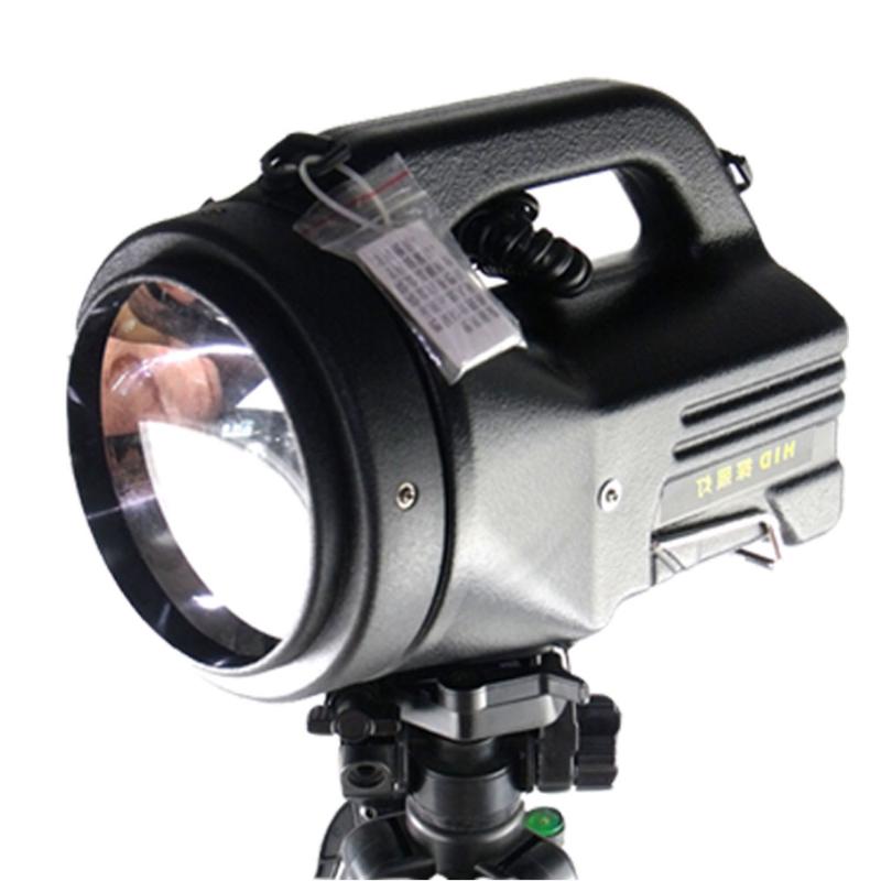 

High power 100W xenon searchlight outdoor hunting 75W powerful searchlight built-in 12V20AH battery rechargeable HID