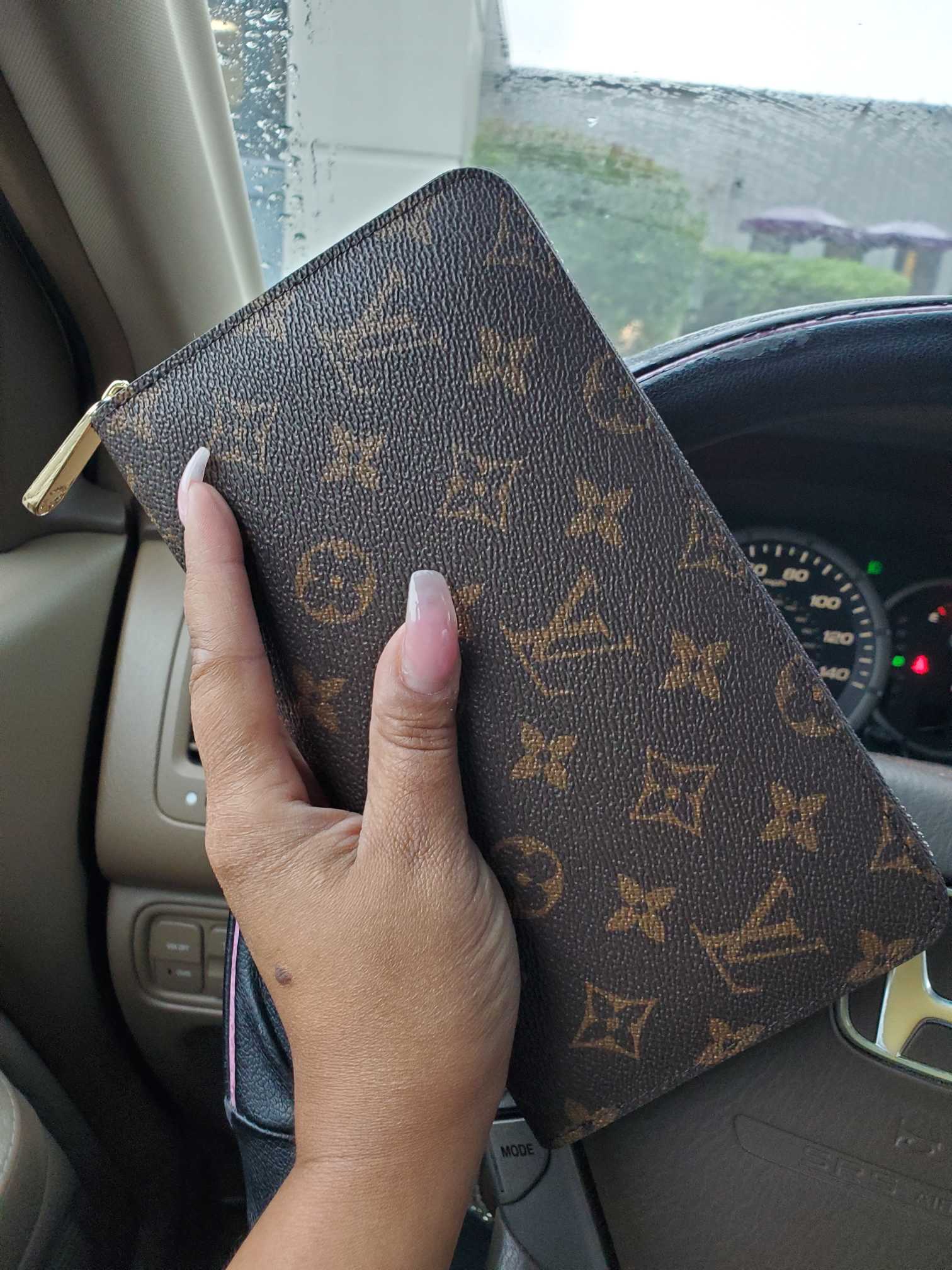 

M60002 Luxury Designer Organizer Zippy Organizer Wallet Women's Zipper Long Wallet Mono Gram Canvers Leather Free Shipping Wholesale Pr