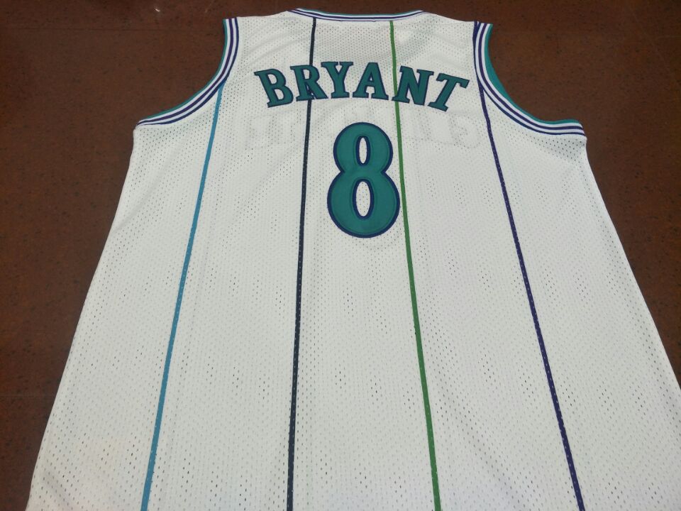 

Custom Men Youth women Vintage white K B green Purple College basketball Jersey Size -6XL or custom any name or number jersey