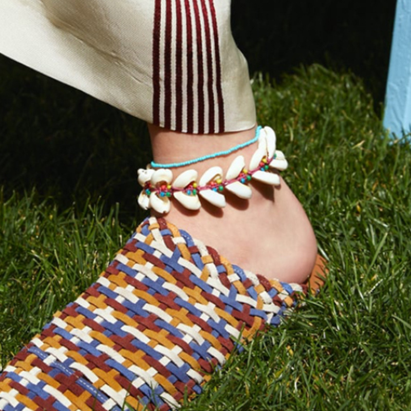 

Jewelry rice beads shell double-layer bracelet female personalized bracelet Bohemian ethnic style holiday gift