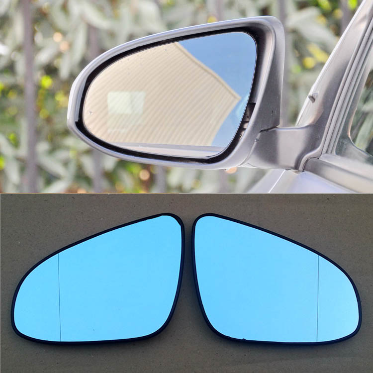 For Toyota Vios Porte Car Rearview Mirror Wide Angle Hyperbola Blue Mirror Arrow LED Turning Signal Lights-image-561558762