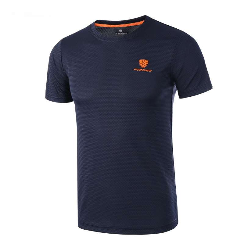 

Men's Running T-shirts Quick Dry Breathable Sports Jerseys Short Sleeve Shirt Soccer Basketball Running Tops Wear Sportswear, Green