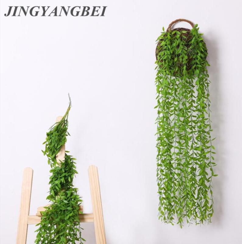 

100cm Green Hanging Plant Artificial Plant Willow Wall Home Decoration Balcony Decoration Flower Basket Accessories
