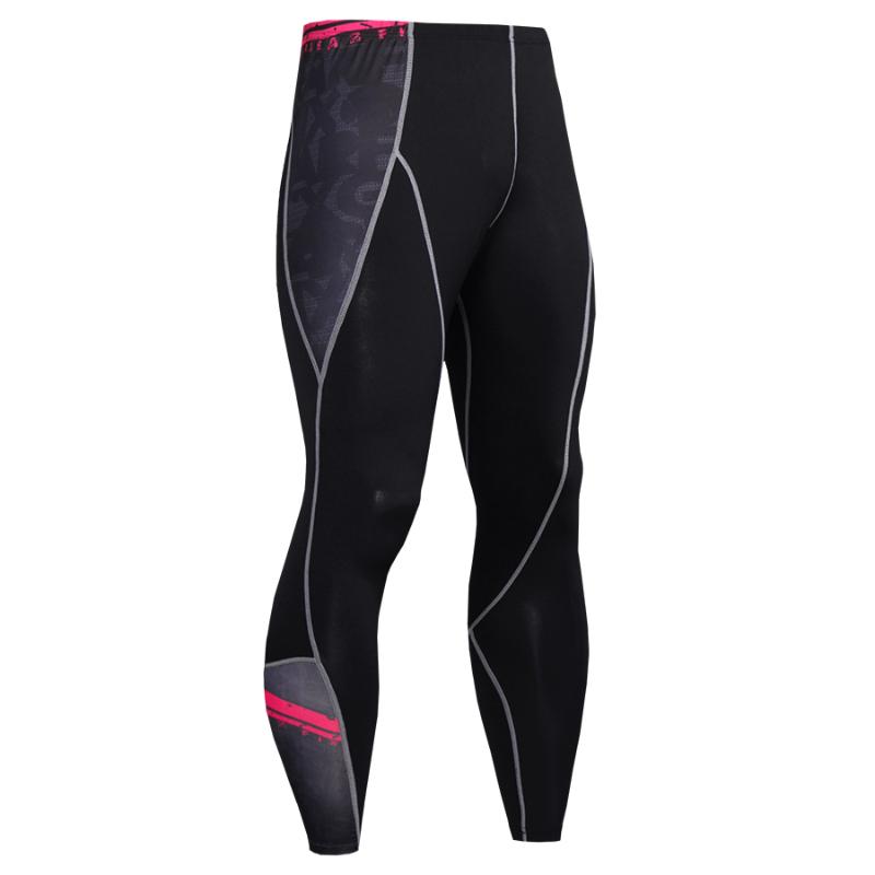 

2020 Men' compression pants leggings printing running sports gym fitness male crossfit tight pants Mens leggings for fitness, Beige