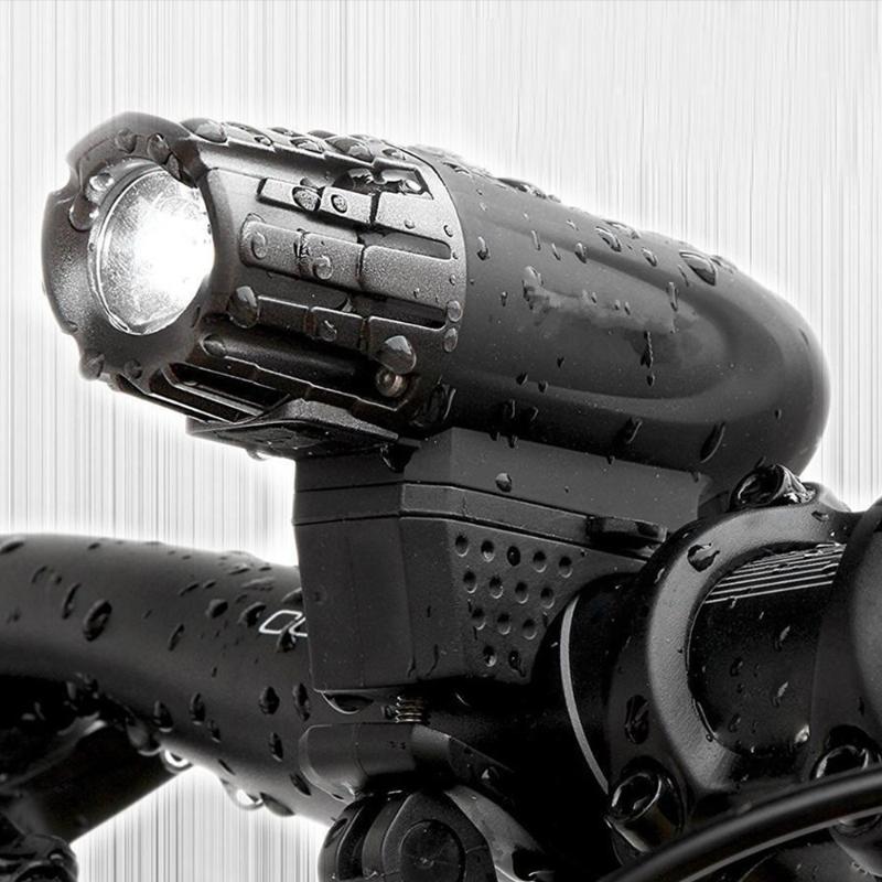 

2pcs Bike Lights Rechargeable Bicycle LED Lights Front Headlight + Rear Taillight Bicycle Warning Safety