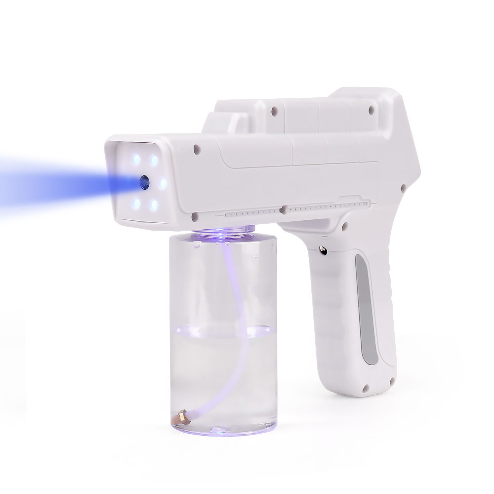 2020 New Arrival Wireless Portable Nano Spray Gun For Desinfection Atomizing Gun With 350ml Sanitizing Spray Bottle