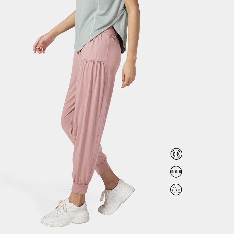 

NEW Women Casual Loose Yoga Pants Trousers Baggy Trouses Wide Modal Belly Dance Comfy Boho Pants 3colors High Waist Sport, Blue
