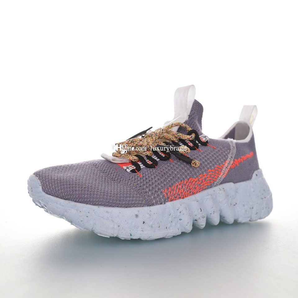 

Space Hippie 01 Vast Grey Hyper Sports Shoe for Men Mesh Sneakers Mens Running Shoes Womens Knit Sneaker Women Sport Male Trainers