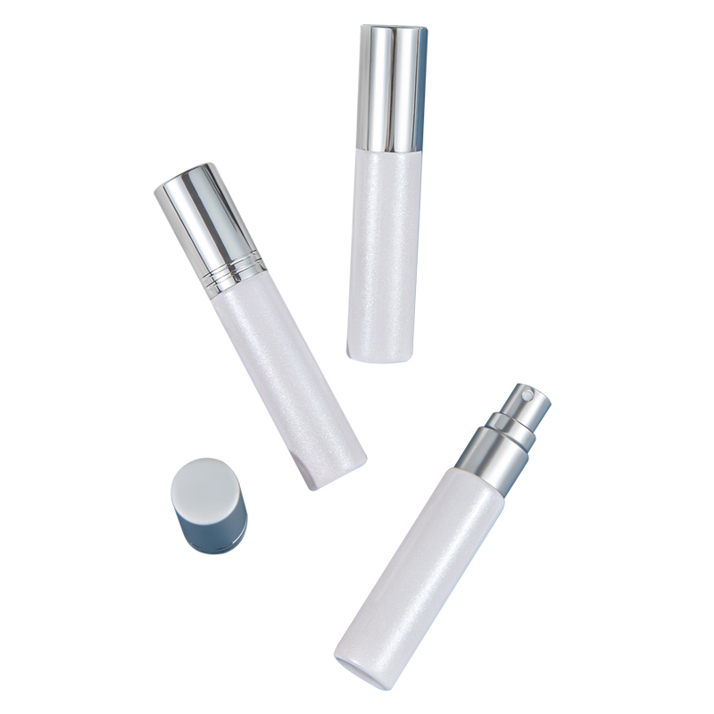 

10Piece/Lot 10ML Portable Glass Refillable Perfume Bottle With Atomizer Empty Pearl Cosmetic Containers For Travel Spray Bottles