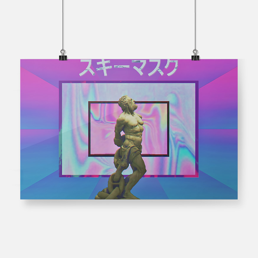 2020 Canvas Paintings Sculpture Wall Art Hd Print Vaporwave Poster Home Decor Modular Aesthetics Pictures For Bedroom No Framework From Zhu793737893 8 37 Dhgate Com