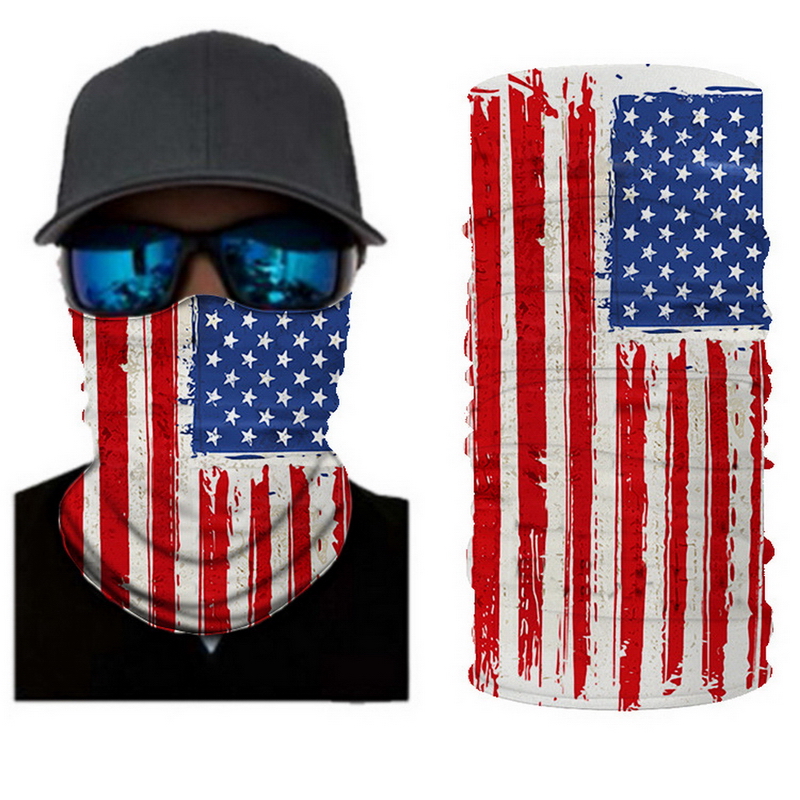 

National Flag Magic Scarf Men Cycling Motorcycle Balaclava Head Scarves Outdoor Windproof Sports Headband Neck Warmer Bandanas, A1