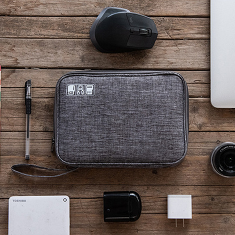 

Cover Box Pouch Bank Hard Portable Kit HDD Bag Digital Earphone Drive Power Case Travel USB Band Cable Protection Watch Apple