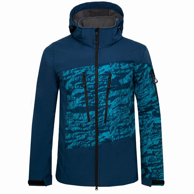 

Winter Outdoor Male Soft shell Windbreaker Jacket Waterproof Thermal Mountain Climbing Sports Mens Fleece Breathable Jacket, Black