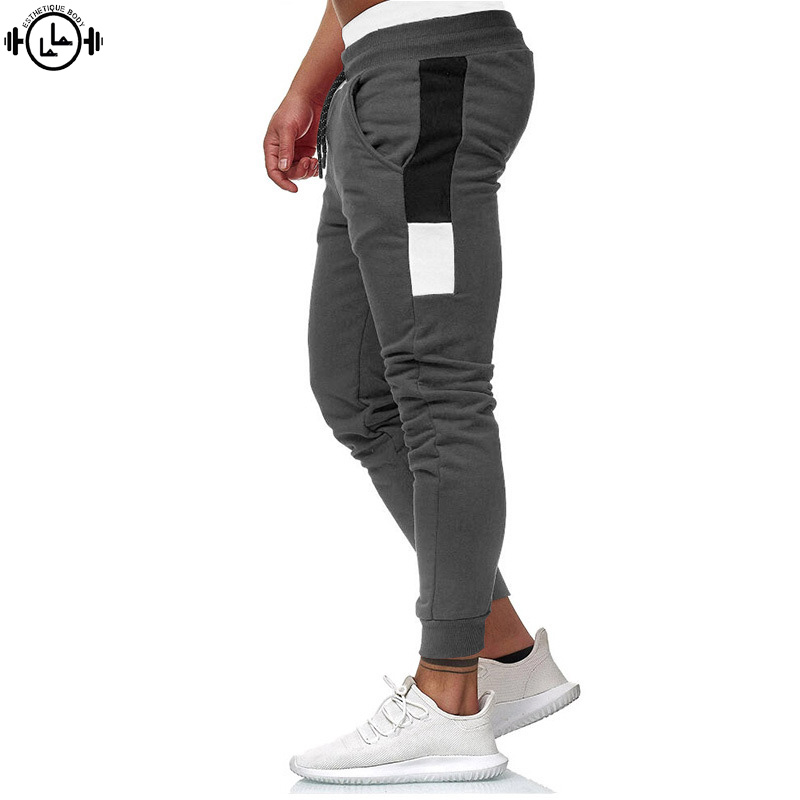 

Gym Fitness Plus size Men's Joggers Running Pants Warm fleece Soft Bodybuilding Trousers Basketball Sportwear Male Sweatpants, Black