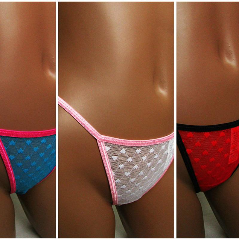 

micro thong string Women sexy thongs see through sexy g-string cute Ladies extra slim black heart thong lace panties mini Tback, White