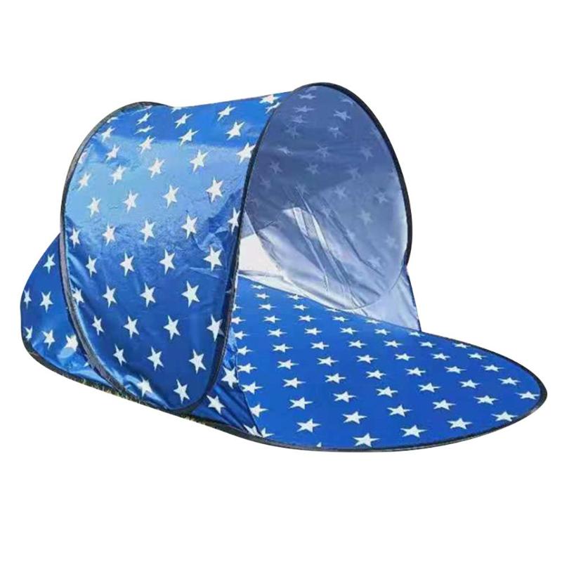 

Beach Tent Waterproof Automatic Up UV Protection Easy To Install Outdoors Nsect-Proof Camping Awning Seasons Tourist