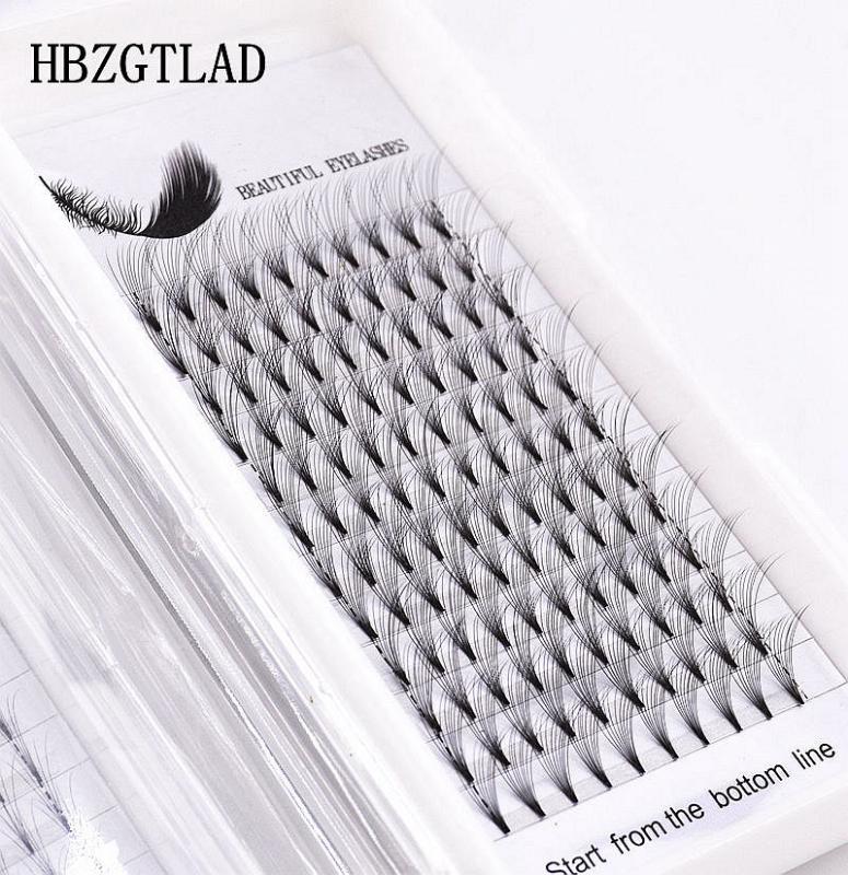 

NEW 6D/7D/8D/9D/10D Russian Volume Eyelashes Extension Short Stem Pre made Fans C/D curl Mink Lash Eyelash Individual Extensions