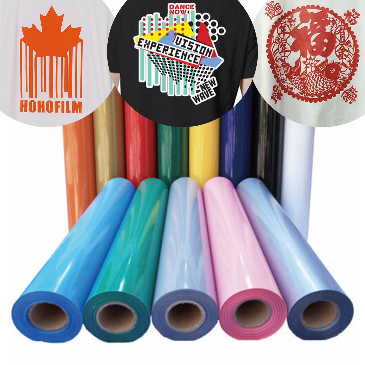 

PU Heat Transfer Vinyl T-Shirt Textiles Cricut Film Die Cutting Vinyl 30*100cm Paper Materials Decorations for T-Shirts Cloth
