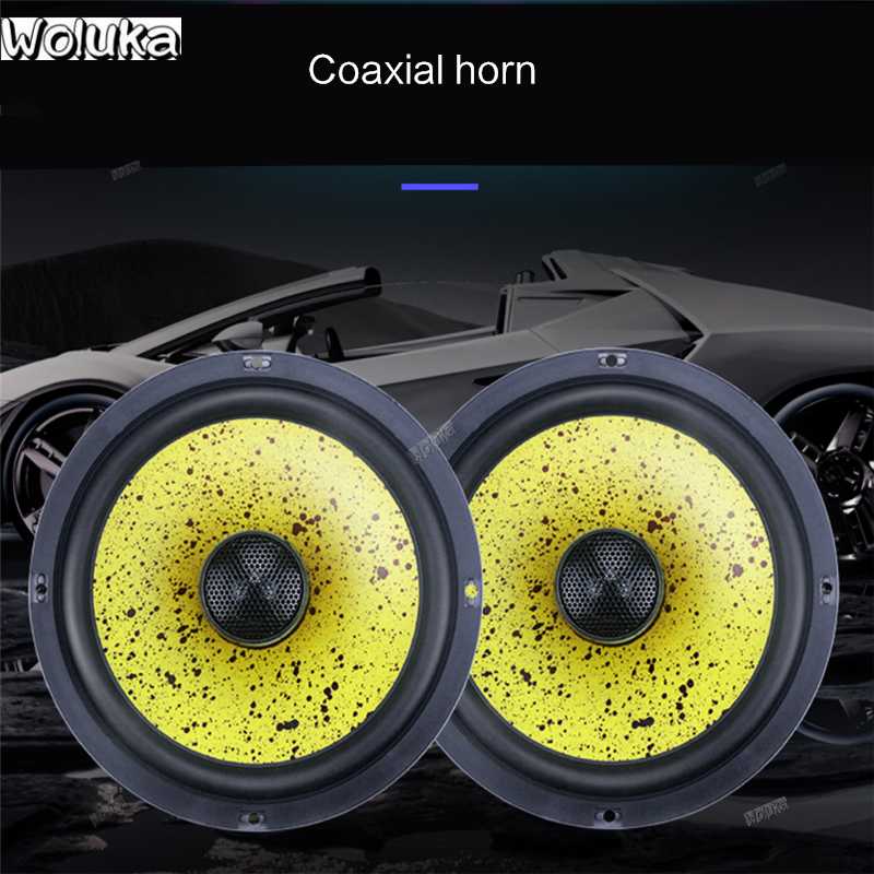 

Car audio refitted 6.5-inch coaxial horn car rear door rear speaker on the speaker heavy woofer CD50 Q06