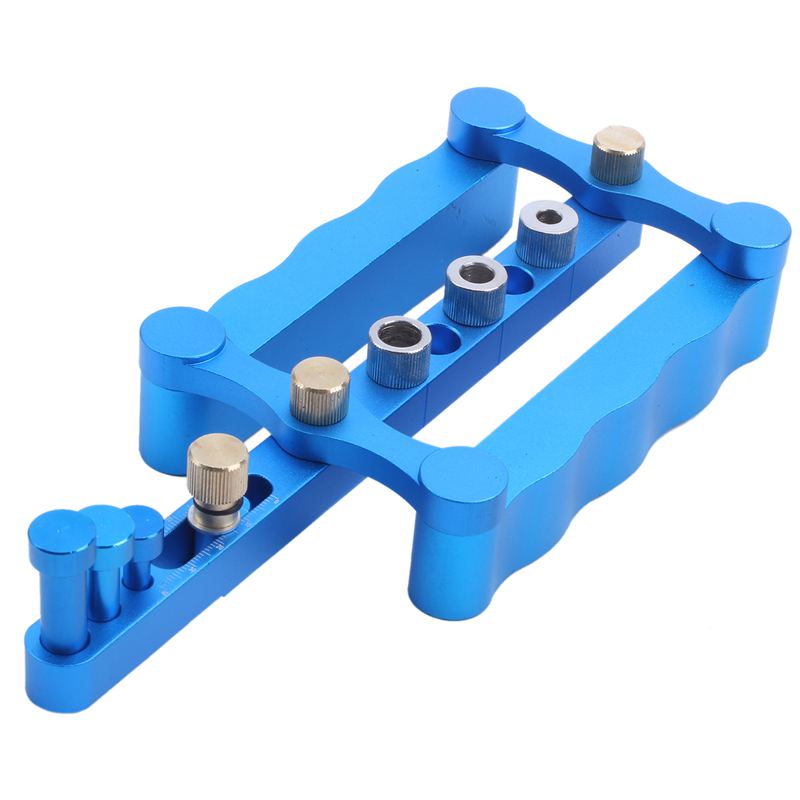 

Dowelling Jig, Starfall Self Centering Dowelling Jig for Corner T-buand Edge-to edge Connections 6/8/10mm Drill Set