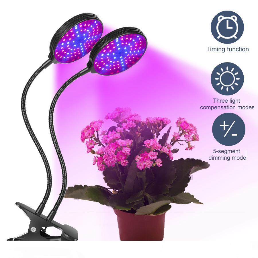 

5 Modes light full spectrum led grow light 2PC LOT,5PC LOT Plant Growth Lights Lamp 360-degree Rotary Flower Plant Lamp led