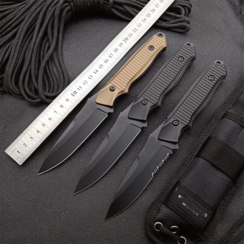 

Benchmade BM 140 fixed blade knife 440C EDC tactical sheath camping survival knife hiking life saving equipment outdoor knife
