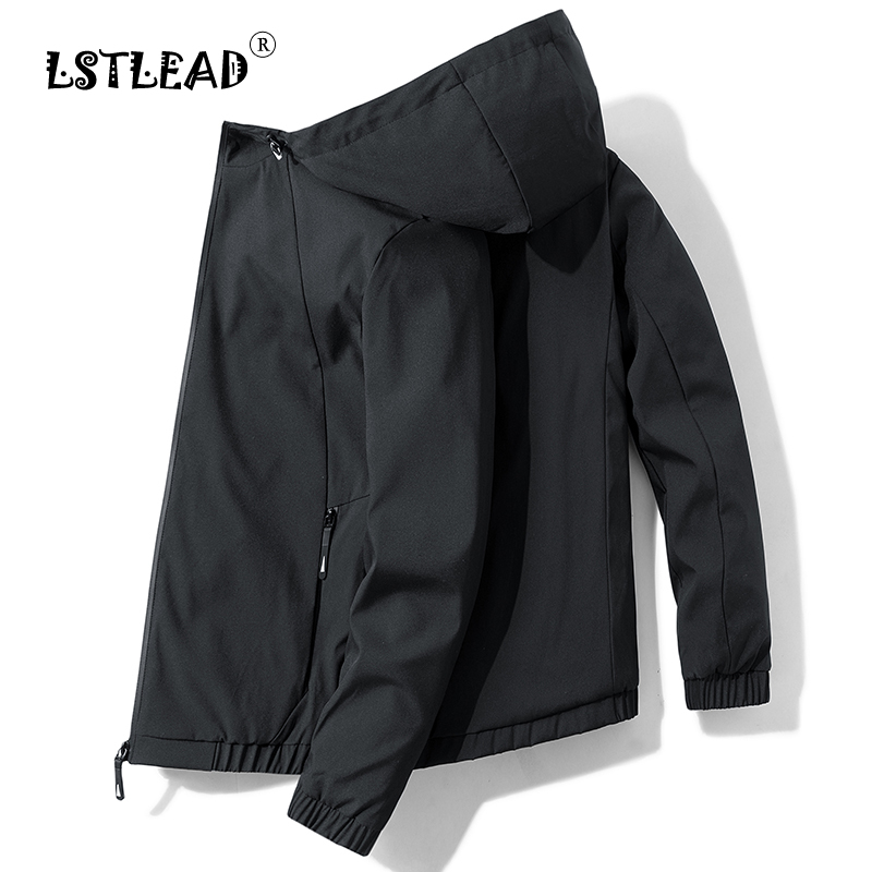 

Jacket men's 2020 spring new Korean sports autumn jacket handsome clothes trendy brand casual, Black